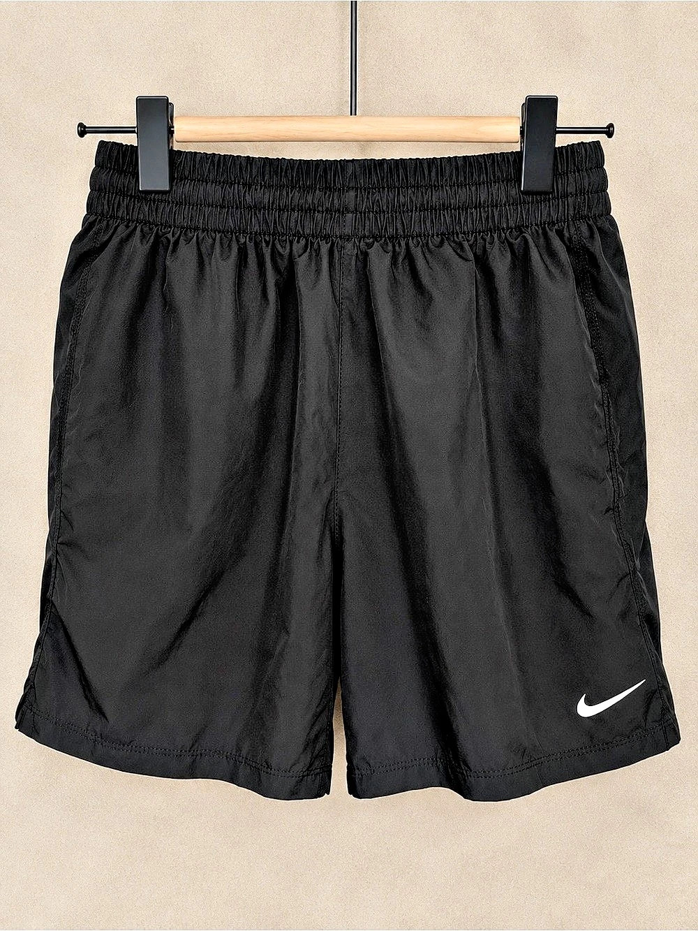 Nike Kids' black shorts size large